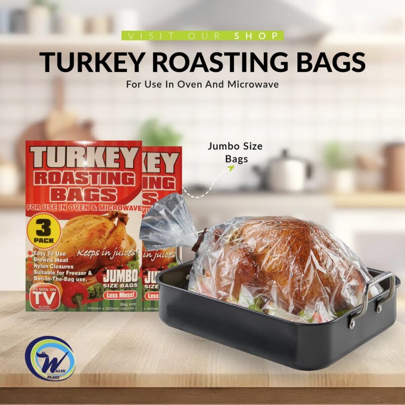 ROASTING BAGS OVEN AND MICROWAVE